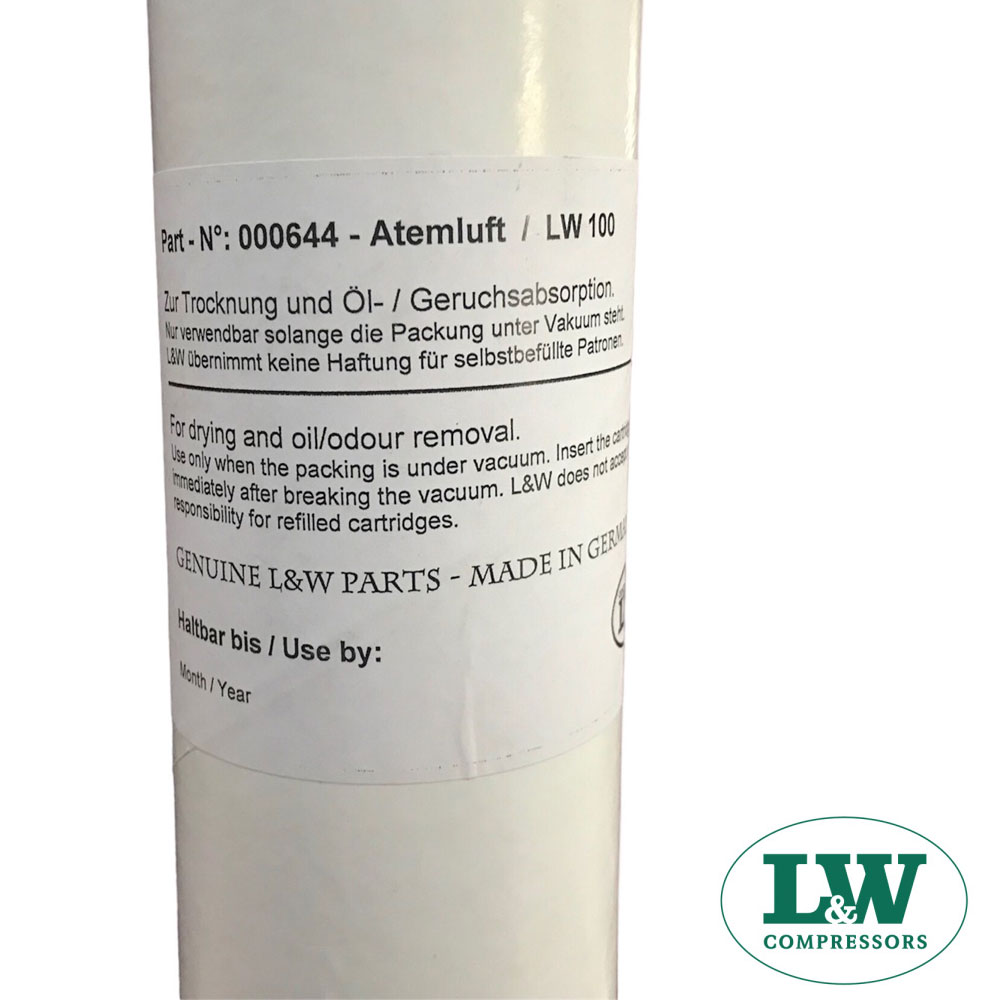 LW100 Filter Cartridge A1000644 - Compatible w/ Bauer Junior/PE100 - Image 2