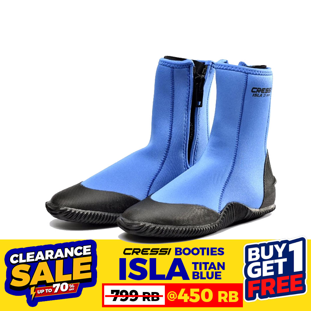 Booties Cressi High ISLA TITAN BLUE LX43202