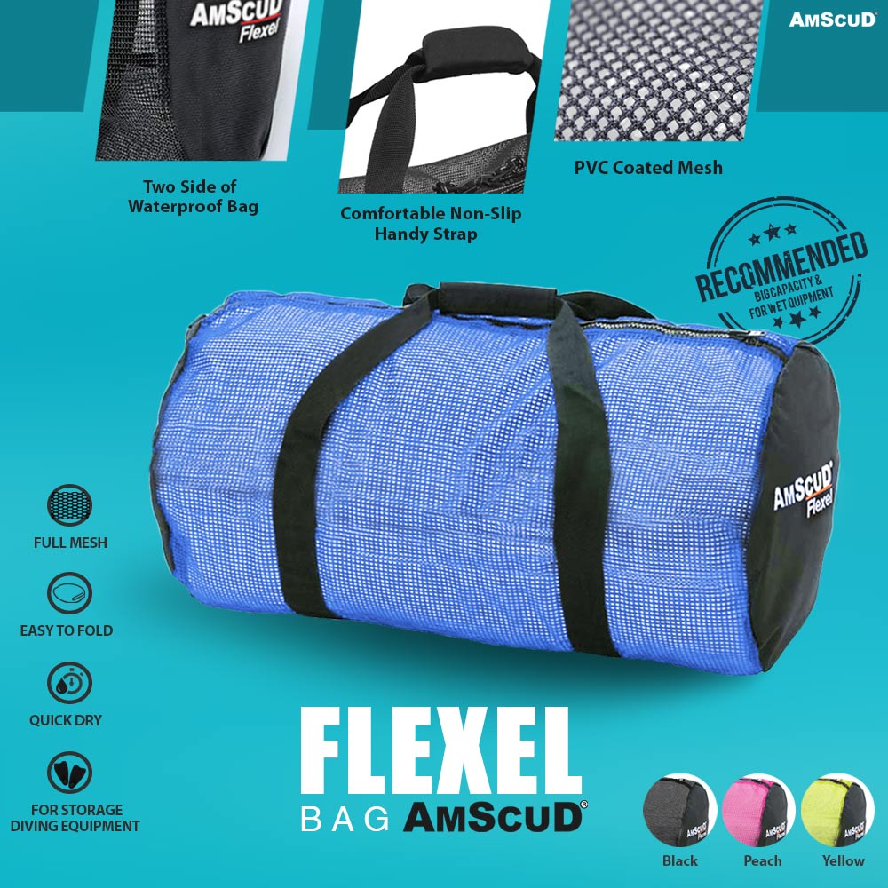 AmScuD Flexel Bag Blue – Kapasitas 90Liter – Lautanmas