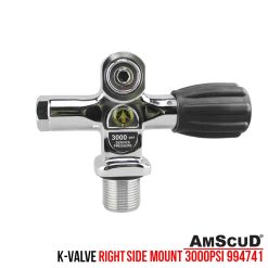Alternative view of AmScuD K-Valve Right Side Mount 3000psi 994741