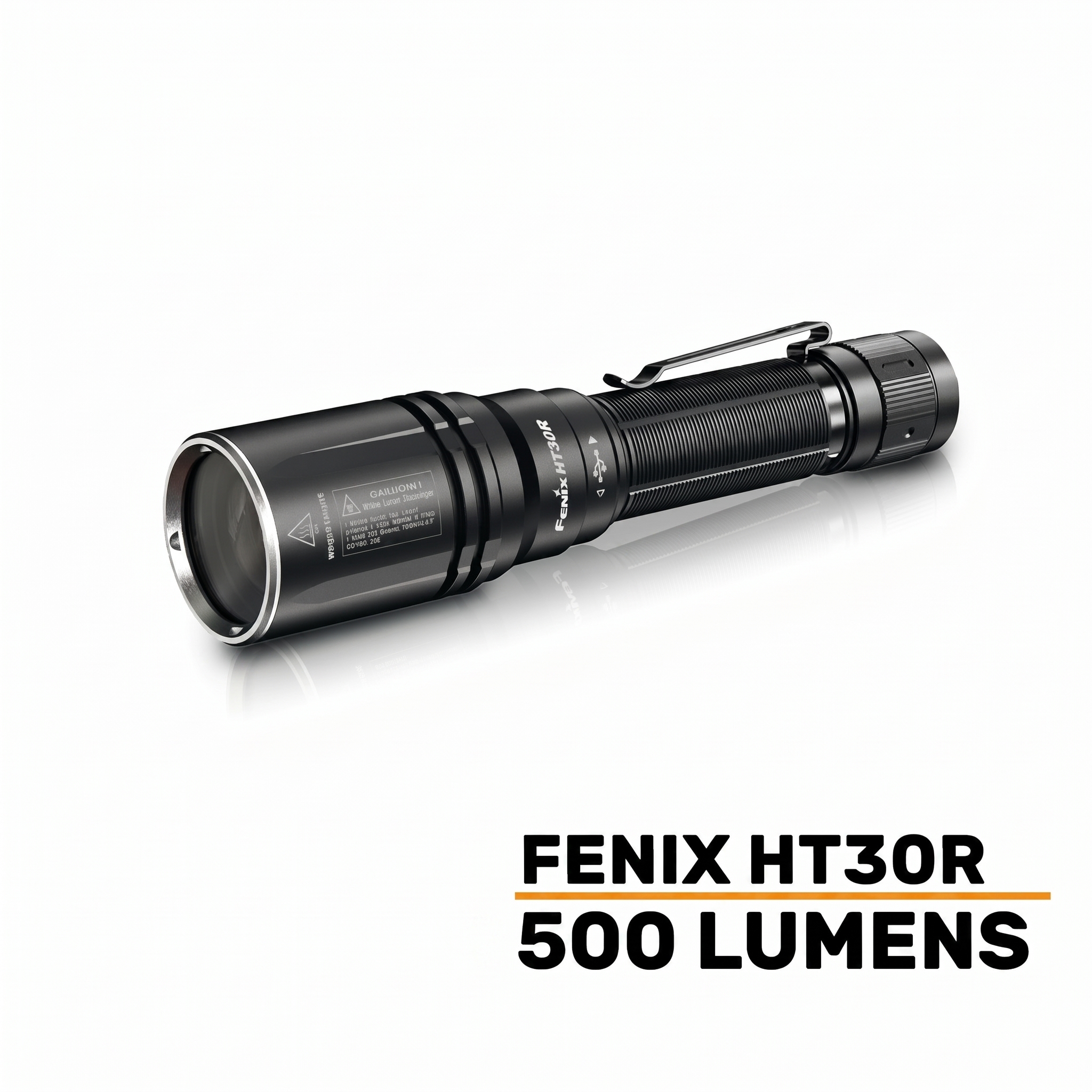 Fenix HT30R USB-C Rechargeable LEP Flashlight - 500 Lumens - Includes 1 x 21700