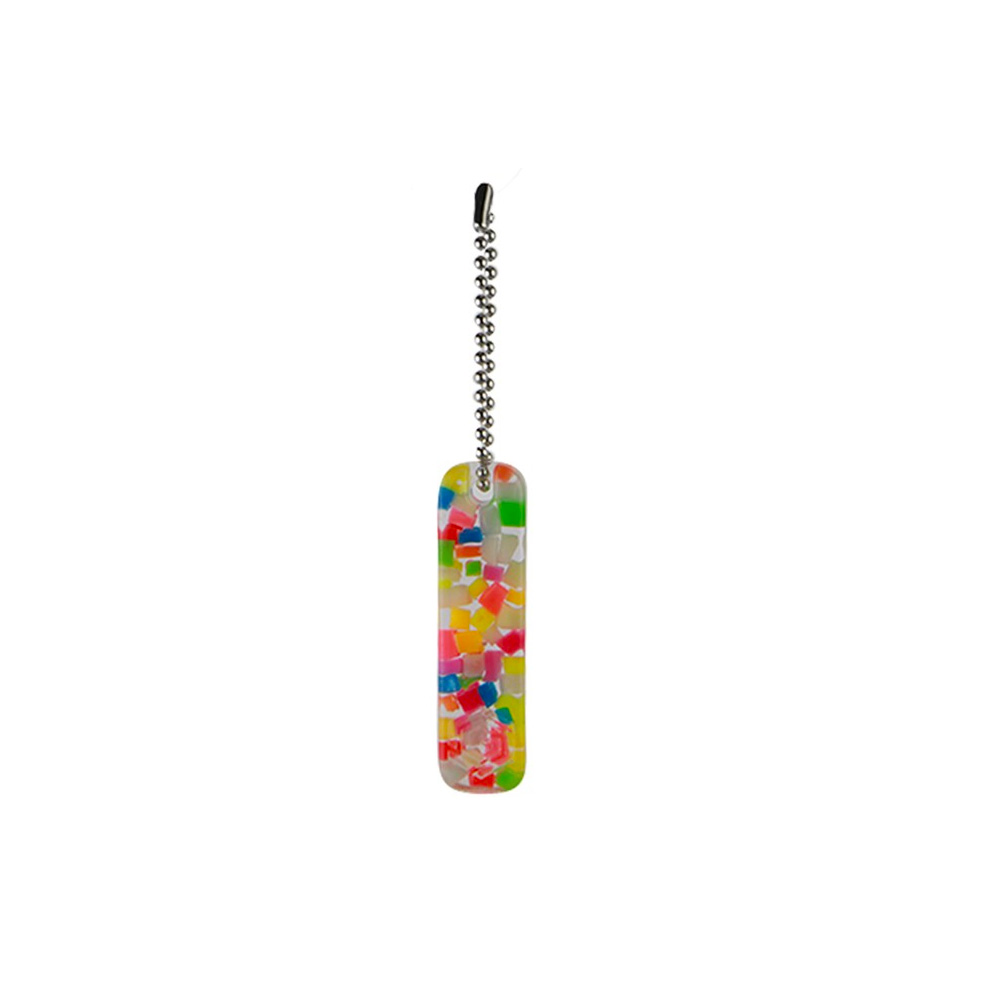 AmScuD Glow Dive Colorful Tag PearlNecklace DGT-10(C)