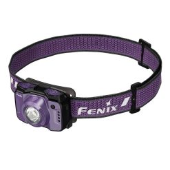 Alternative view of Fenix HL12R V2.0 USB-C Rechargeable LED Headlamp - 500 Lumens - Luminus SST20 - Uses Built-in 950mAh Li-ion Battery Pack - Gun Grey or Purple