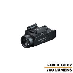 Fenix GL07 Compact High-Output LED Weapon Light - 700 Lumens - Luminus SFT12R - Includes 1 x 16340 with USB-C Charging Port