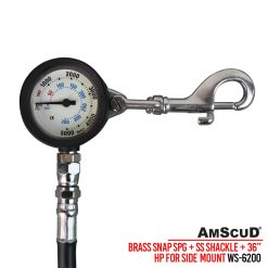 Alternative view of AmScuD Brass SnapSPG+SPG Shackle+36" HP For Side Mount WS-6200