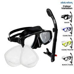 Paket Mask AmScuD Alpha Defender + 2pcs Lensa Minus