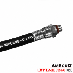 Alternative view of AmScuD Low Pressure Hose 30″ 75cm – Black 995630