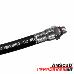 Alternative view of AmScuD Low Pressure Hose 36″ 91.4cm – Black 995638