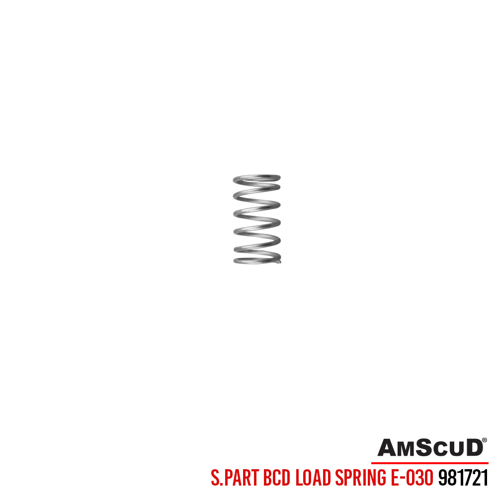 Spare Part AmScuD BCD Load Spring E-030 981721