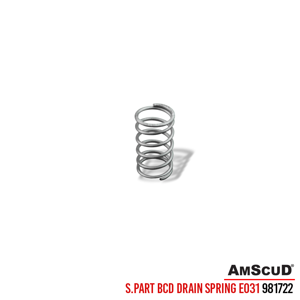 Spare Part AmScuD BCD Drain Spring E-031 981722