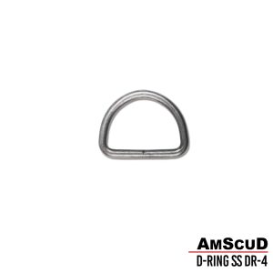 AmScuD D-Ring SS DR-4 (5.2x4.7cm)