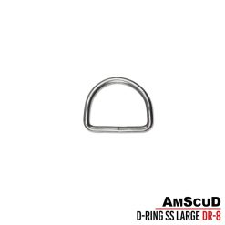 AmScuD D-Ring SS LARGE DR-8 (7x5.6cm)