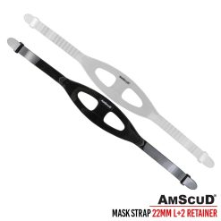 AmScuD Mask Strap SIL 22MM L+2 Retainer 990912
