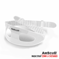 Alternative view of AmScuD Mask Strap SIL 22MM L+2 Retainer 990912